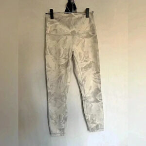 Lululemon Wunder Under High Rise Tight 25” Tropical Shadow Starlight Size 8